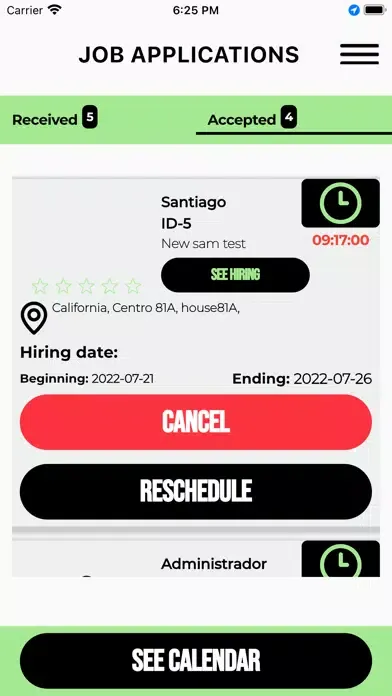 Craftsmen OnDemand Partner स्क्रीनशॉट